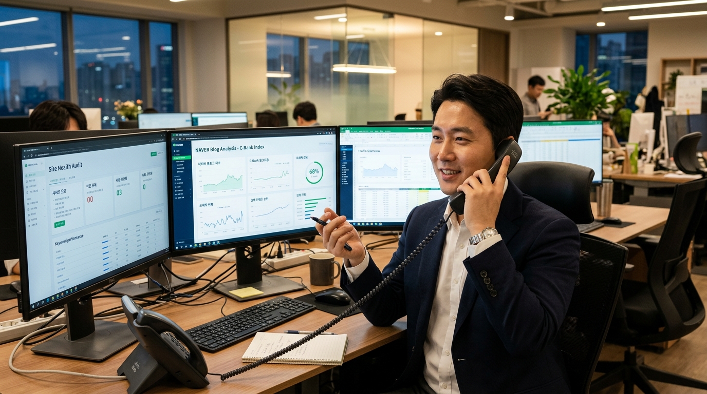 홈페이지 검색엔진 최적화(SEO) 진단: 구글·네이버 색인 및 수집 오류 점검 썸네일